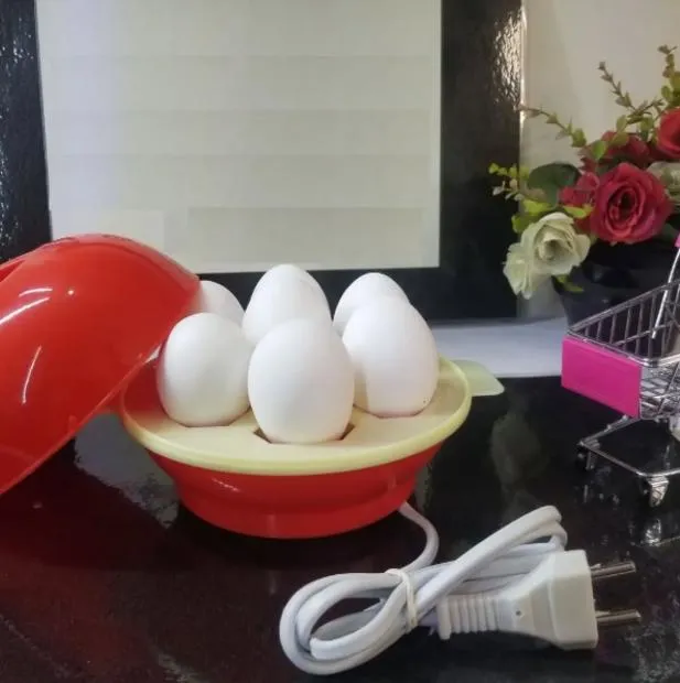 Electric Egg Boiler Quick-Boil Electric Egg Cooker & Poacher