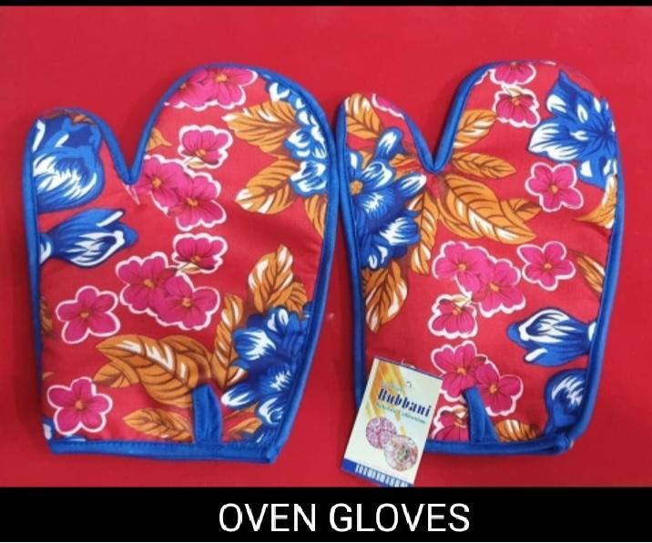 Oven Gloves Heat Resistant Mitts, Pack Of 2