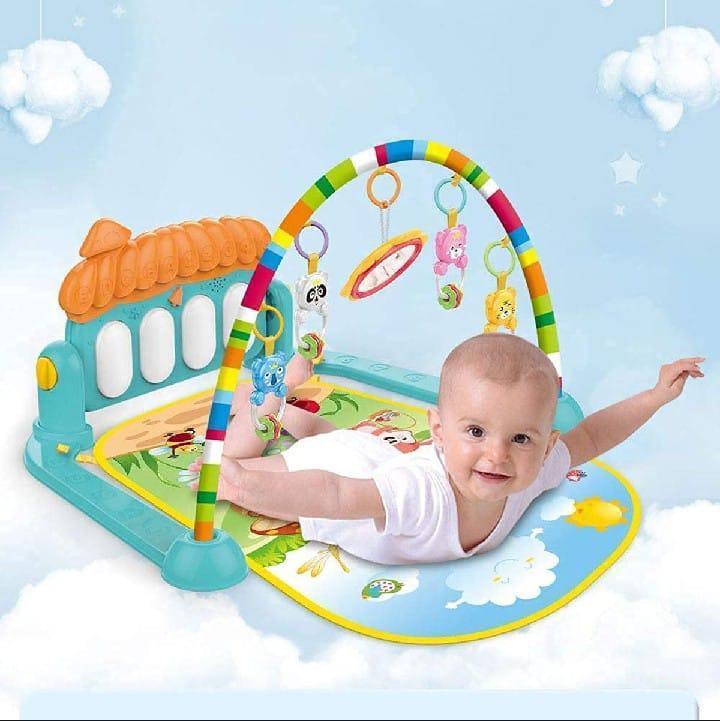 Double Sided Multicolor Play Mat - Perfect for Kids' Playtime