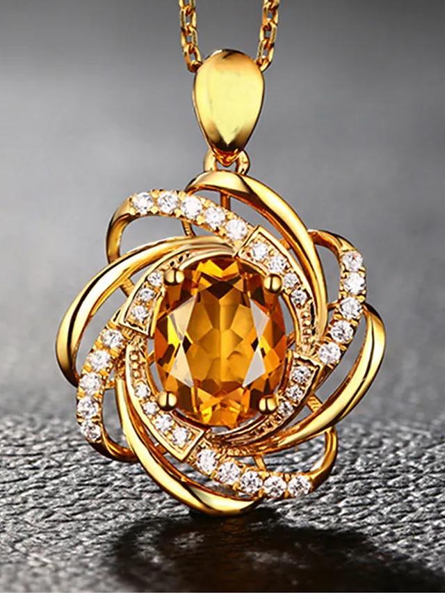 Multicolor 925 Sterling Silver Plated Pendant - 1 Pc