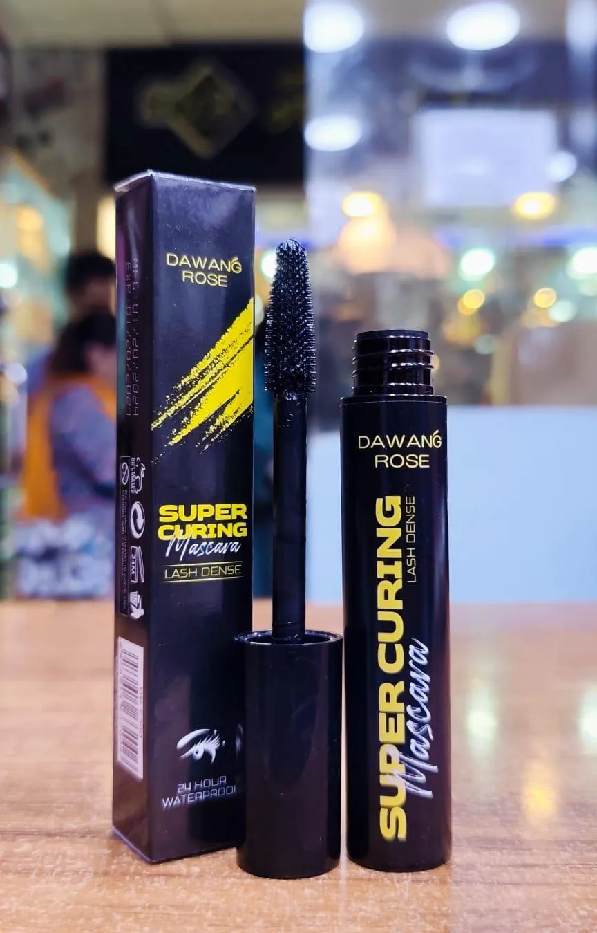 Waterproof Black Gel Mascara - 1 Pcs Volumizing & Smudge Proof