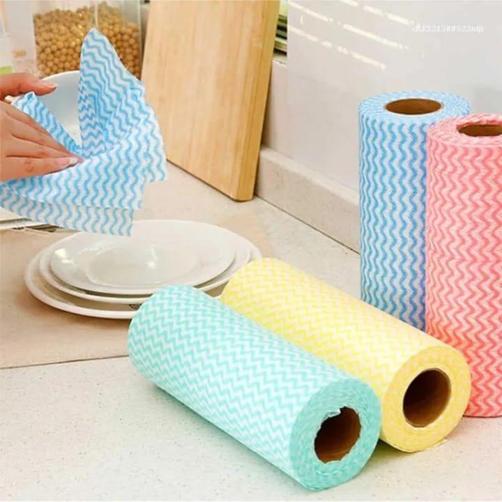 Colorful 1 Pc Tissue Roll - Blue, Yellow, Red