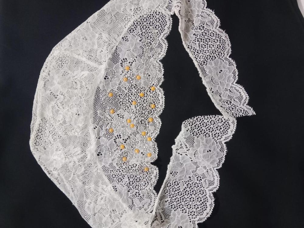 Women's Net Embroidered Under Hijab Cap