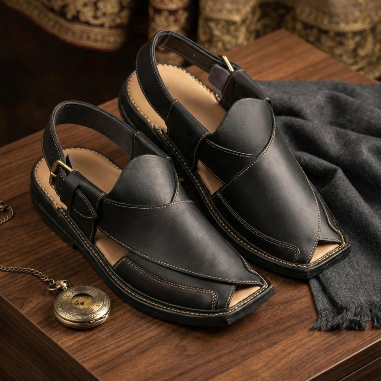 Traditional Peshawari Chawat - Handmade Norozi Style