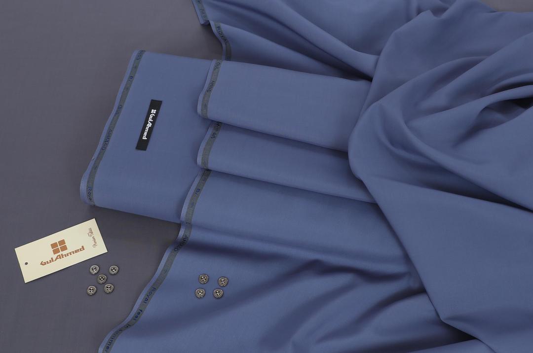 Men’s Unstitched Wash And Wear Plain Suit P